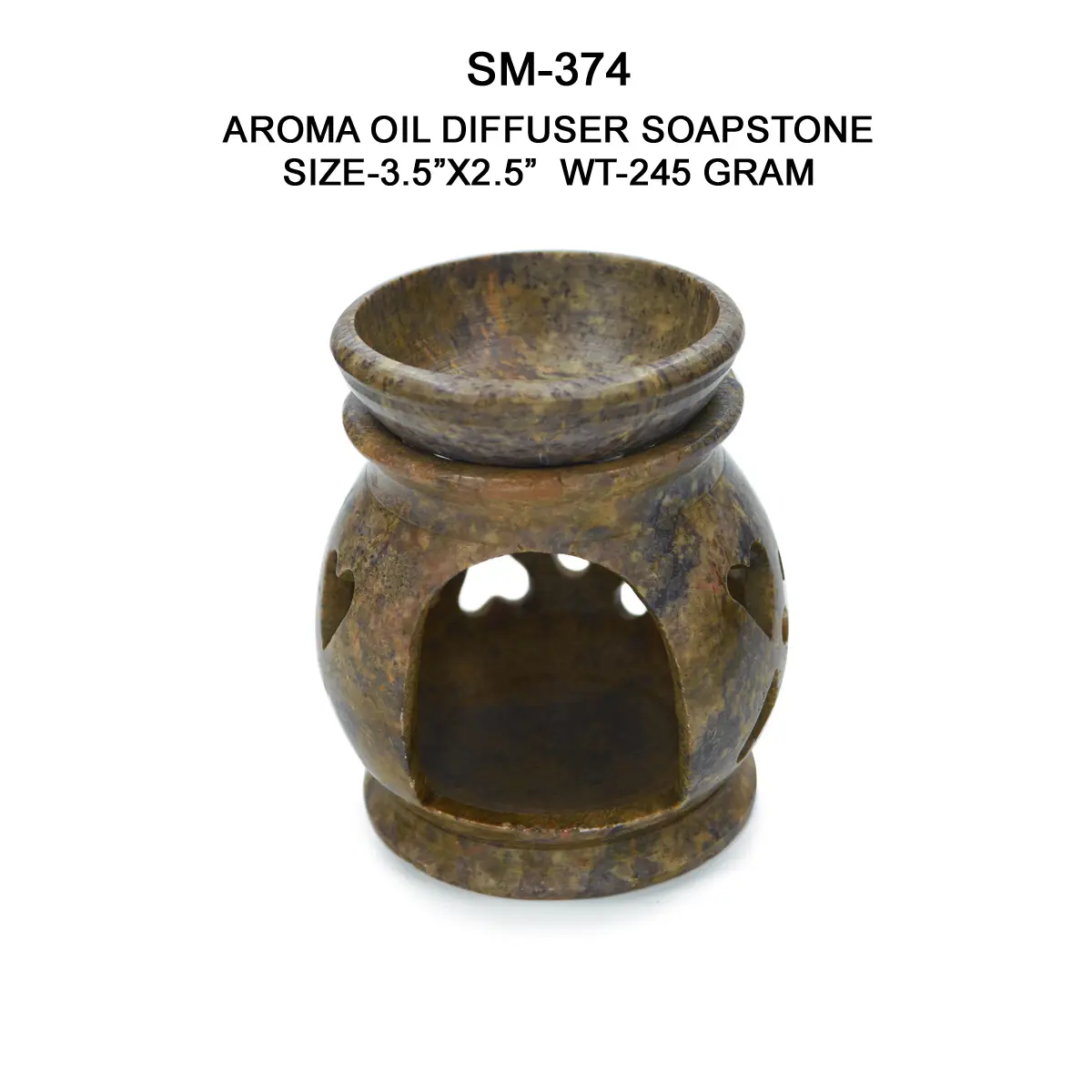 AROMA OIL DIFFUSER SOAPSTONE